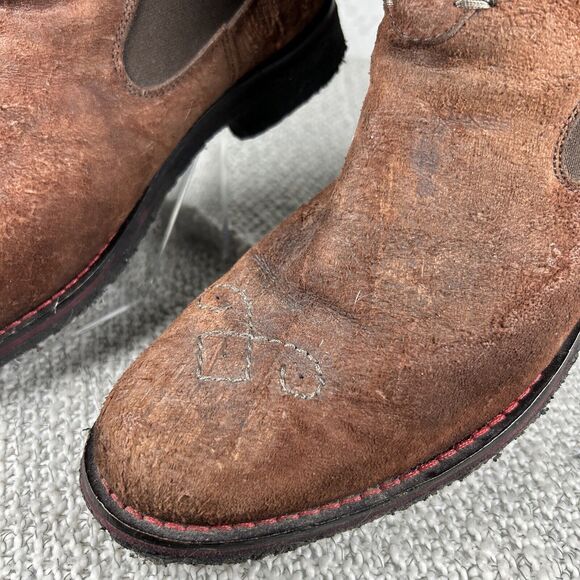 Fly London Men’s Brown Leather Boots Size 12 Euro 45 main image 11